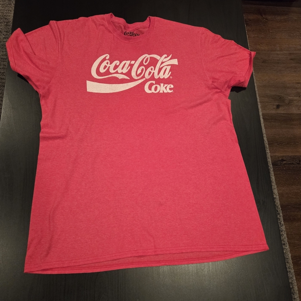 Coca-Cola (Classic) Vibrant Red Tee with White Logo